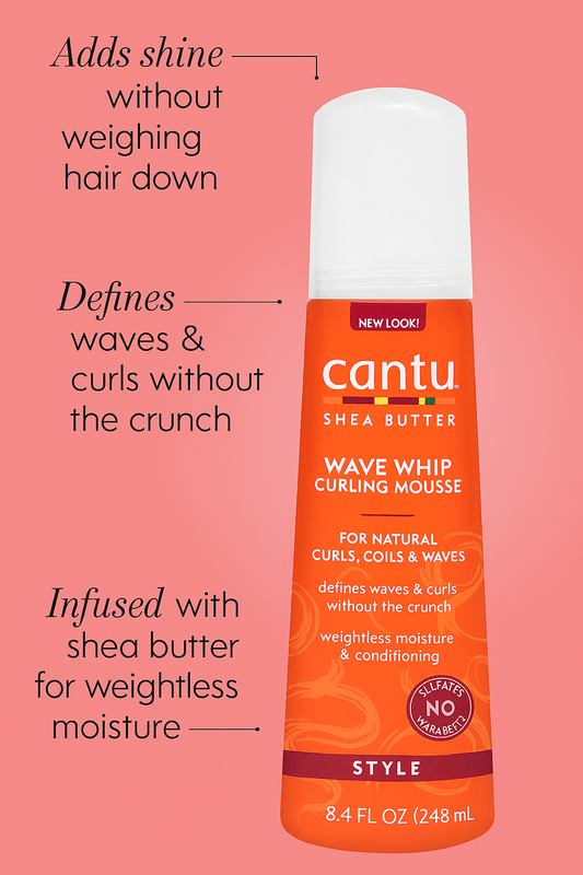 Cantu Wave Whip Curling Mousse