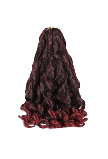 French Curl  T-Burgundy