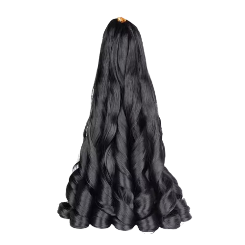 French Curl Negro 1B